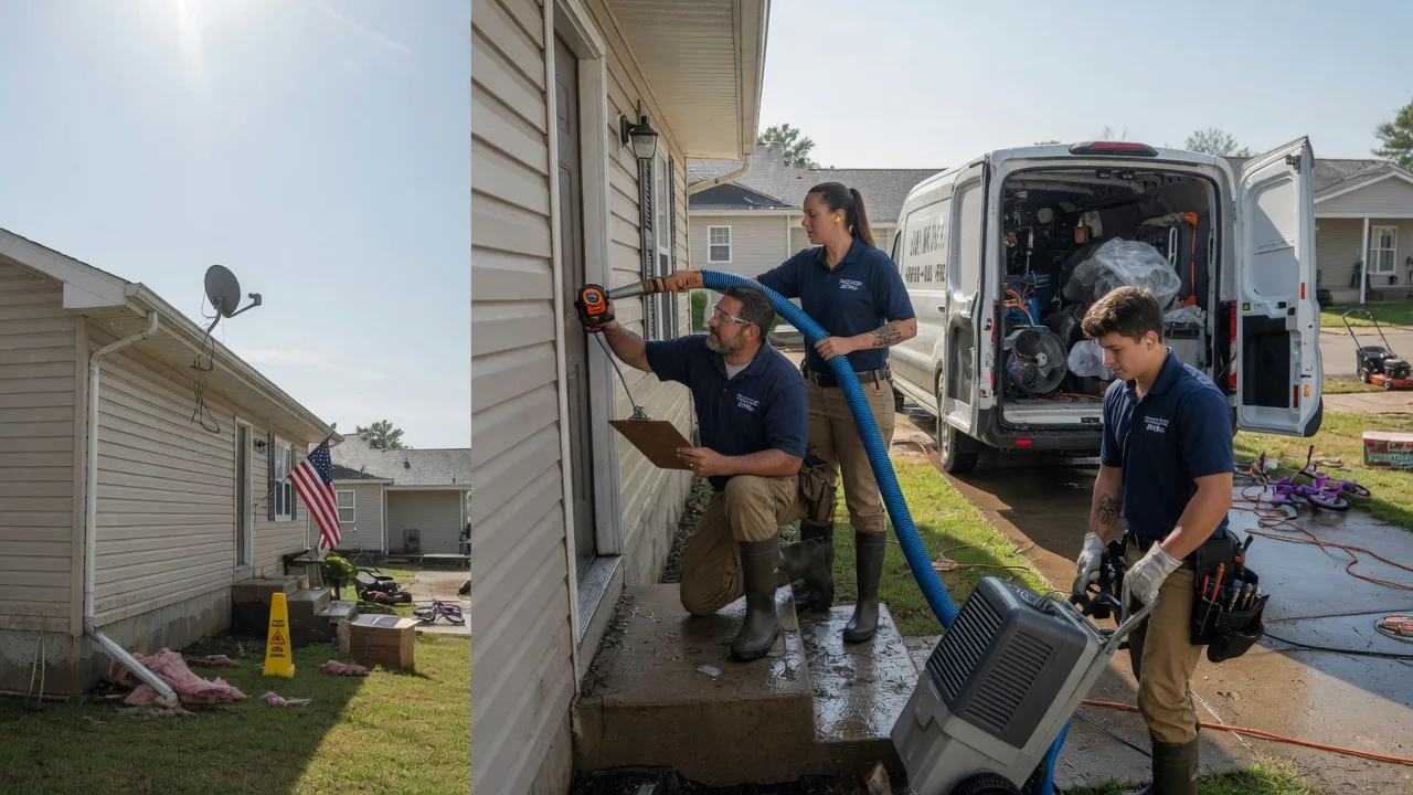 Ceiling Water Damage Restoration in Amherst, CO near me